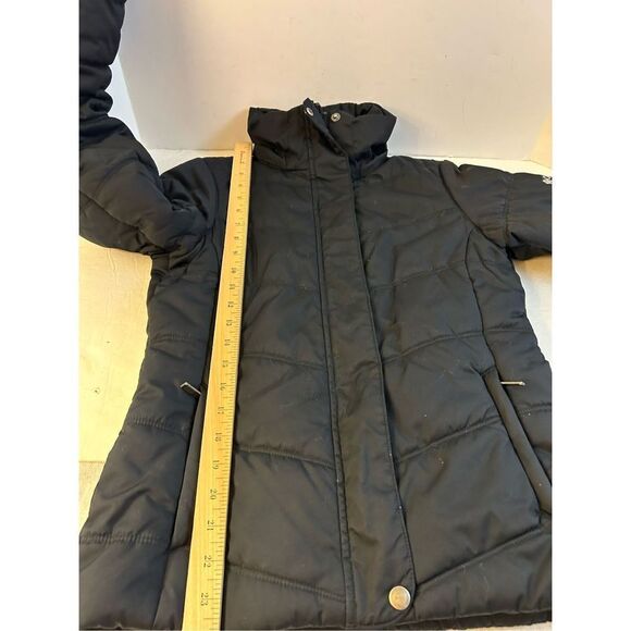 Columbia 100 Nylon puffer jacket xs black nylon no hood #69724 - Picture 9 of 9